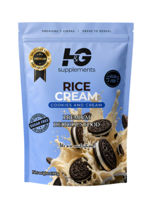Rice Cream Cookies and Cream